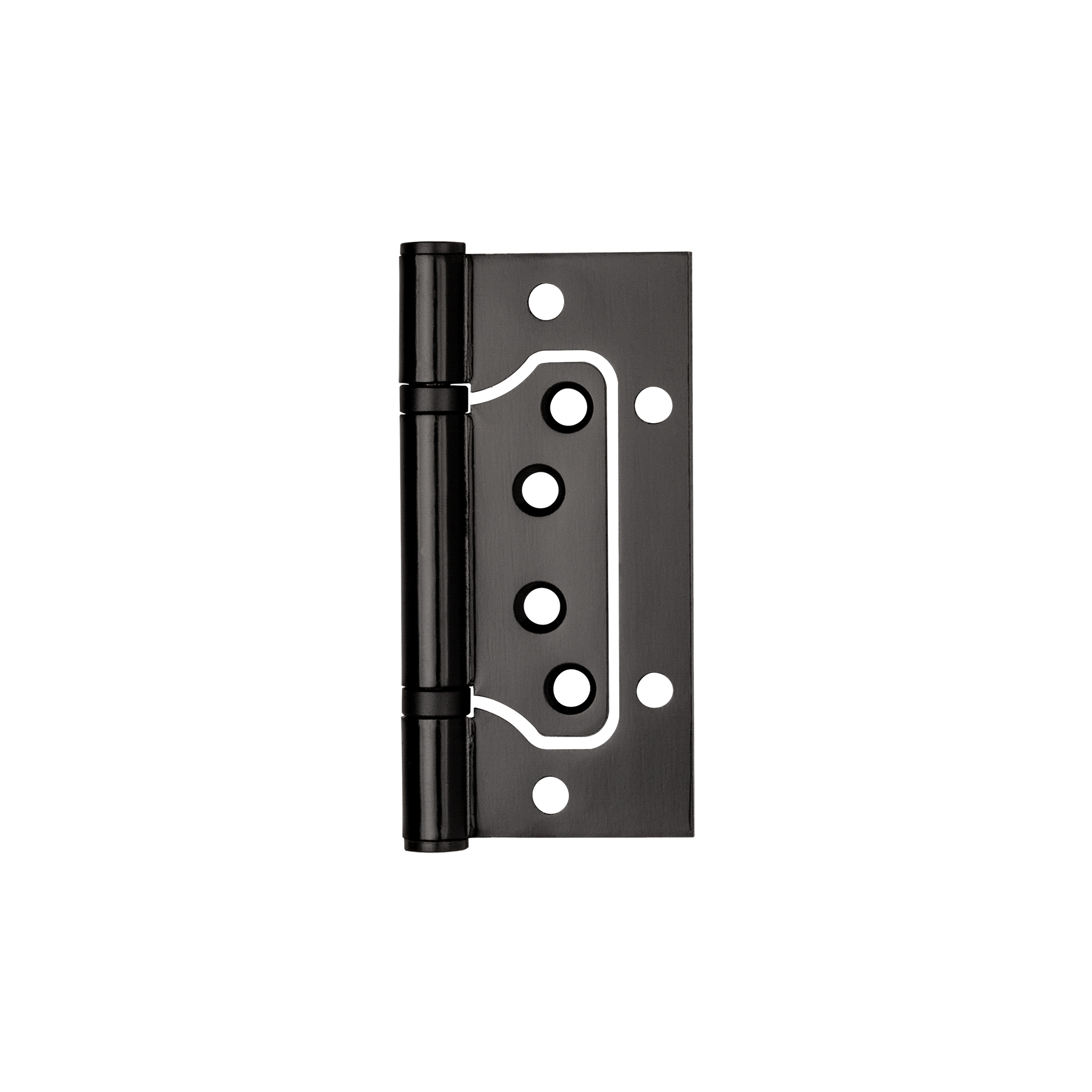 Петля Ajax (Аякс) универсальная без врезки IN4000W BL (100/P-2B 100x2,3) черный