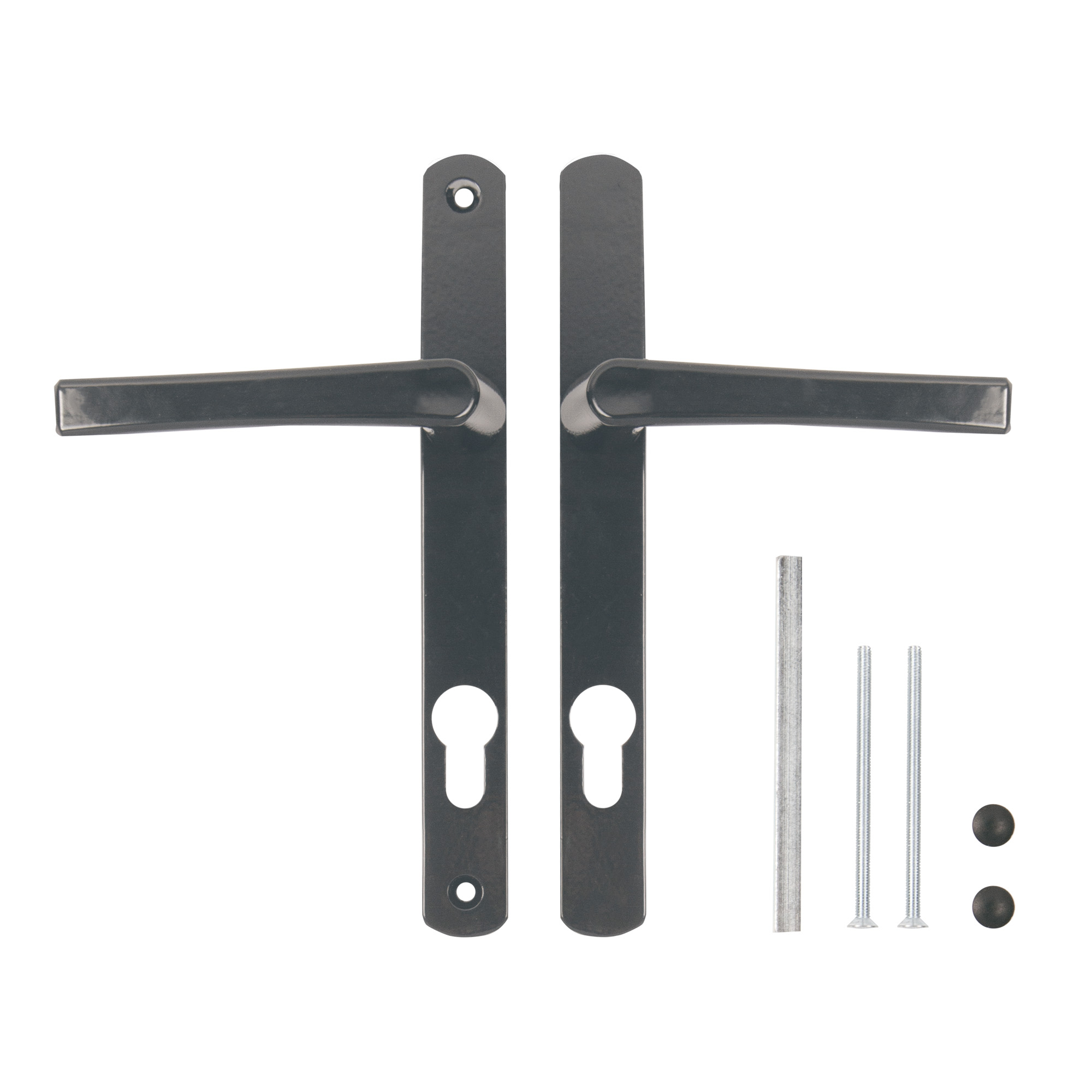 Ручка на планке HANDLE.85.25.67-75 RAL 7016 антрацит