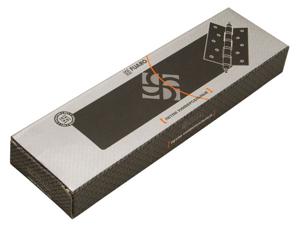 Петля Fuaro (Фуаро) универсальная IN8400U PB (4BB 200x105x3) латунь