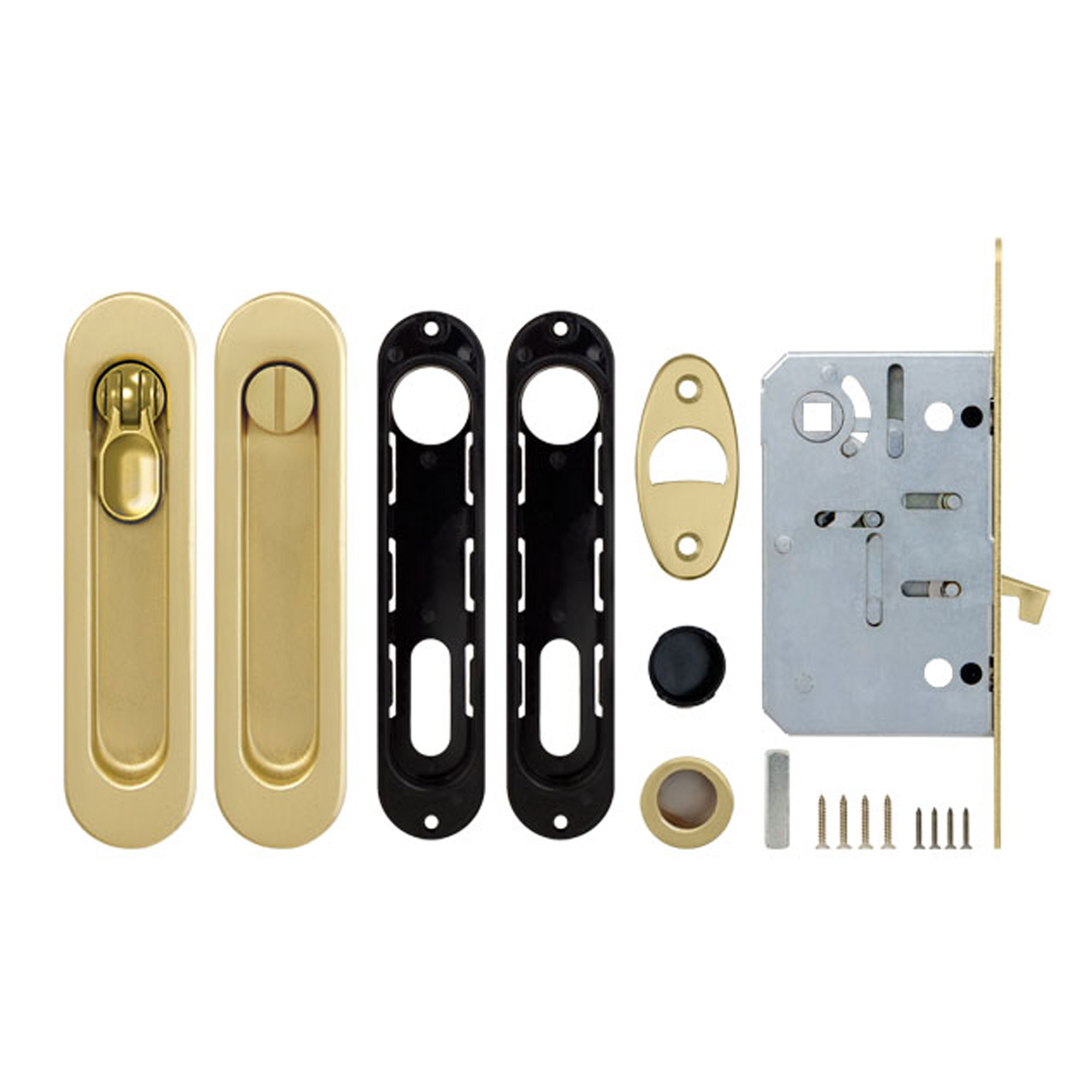 Набор для раздвижных дверей SH.LD152.KIT011-BK (SH011-BK) SG-1 матовое золото