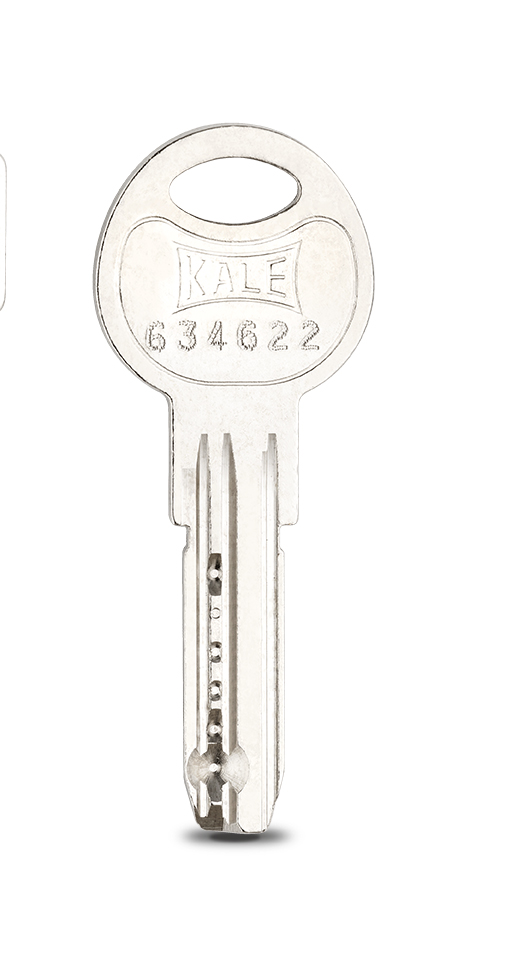 Цилиндровый механизм Kale kilit (Кале килит) с вертушкой 164 SM/68 (26+10+32) mm латунь 5 кл.