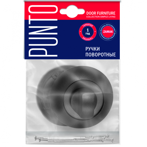 Ручка Punto (Пунто) поворотная BK6.R.ZR54 (BK6 ZR) ABG-6 бронза